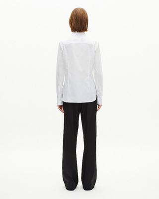 White poplin shirt