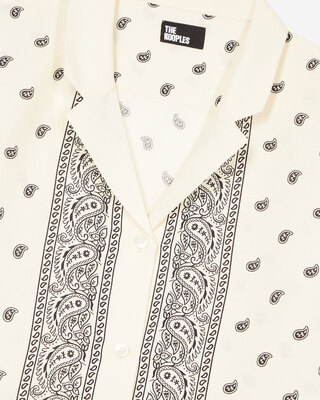 Ecru bandana shirt