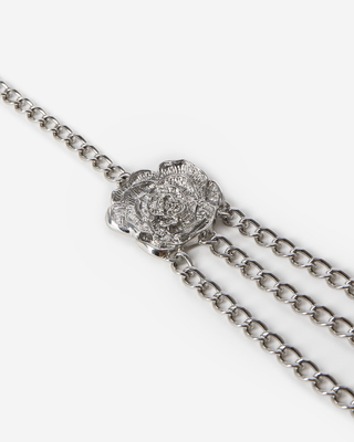 Silver jewelry belt