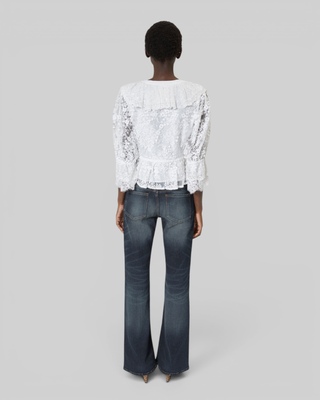 Ecru lace top