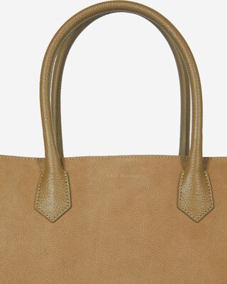 Ming L tote bag grained taupe