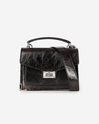 Emily bag in brown cracked leather