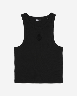 Débardeur avec blason noir