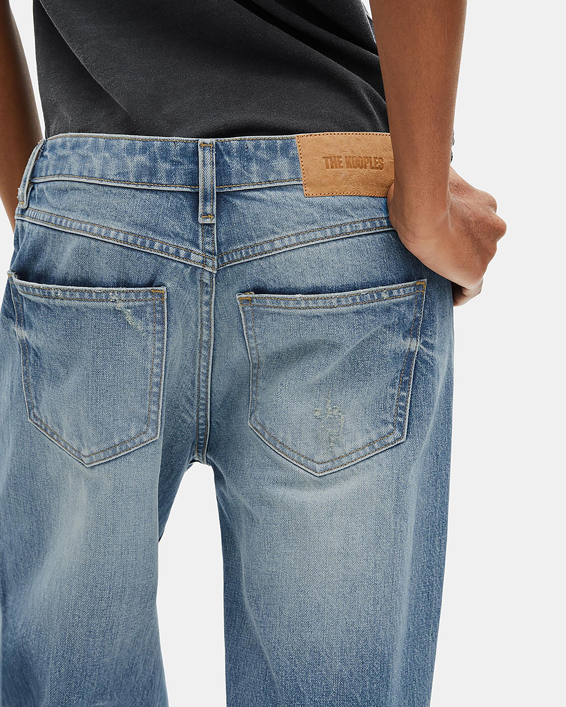 Jean large bleu clair