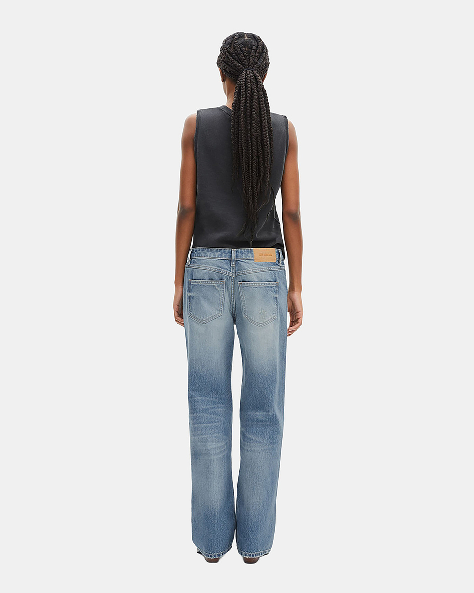 Jean large bleu clair