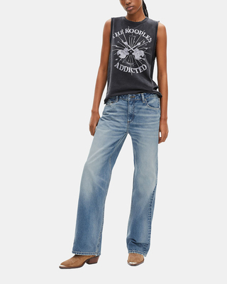 Jean large bleu clair