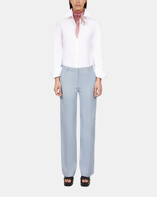 Pantalon tailleur lilas