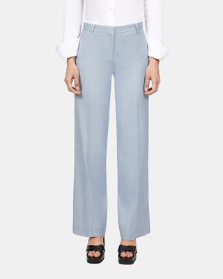 Pantalon tailleur lilas