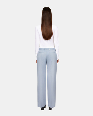 Pantalon tailleur lilas