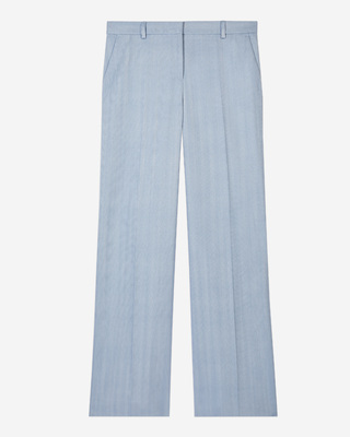 Pantalon tailleur lilas