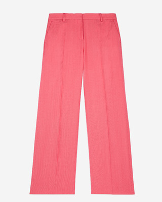 Pantalon tailleur fuchsia