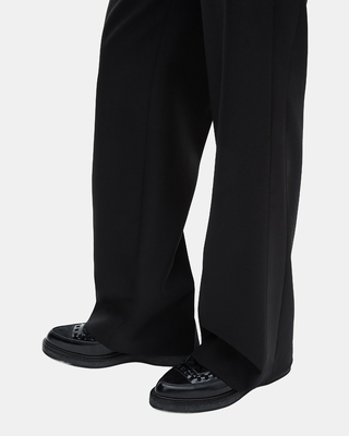 Pantalon de smoking large noir
