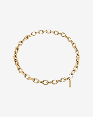 Collier cha&icirc;ne dor&eacute;e