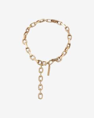 Collier cha&icirc;ne dor&eacute;e