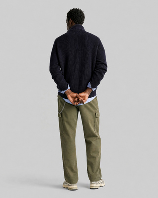 Pull col camionneur en laine marine