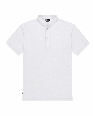 Polo col officier blanc
