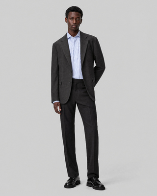 Chemise &agrave; rayures bleue