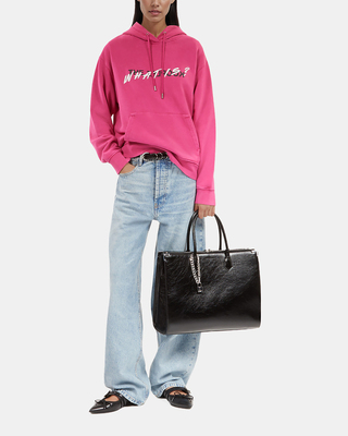 Sweatshirt à capuche What is rose