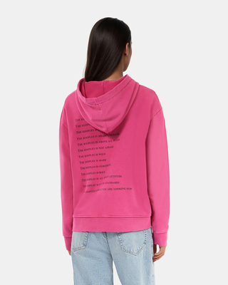 Sweatshirt à capuche What is rose