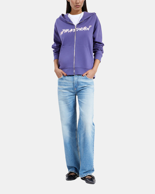 Sweatshirt à capuche What is violet