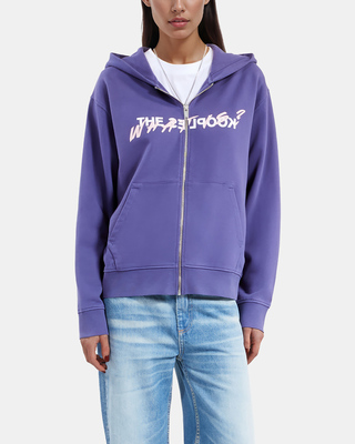 Sweatshirt à capuche What is violet