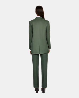 Veste tailleur verte