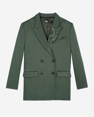 Veste tailleur verte