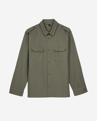 Chemise style officier kaki