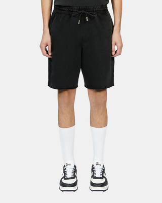 Short en coton noir