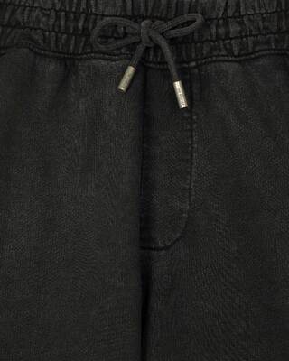 Short en coton noir