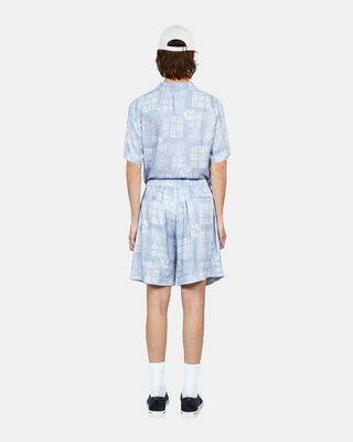 Short imprimé noir