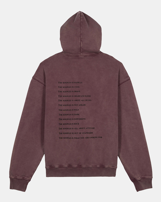 Sweatshirt à capuche What is bordeaux