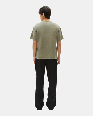 T-shirt avec patchs kaki