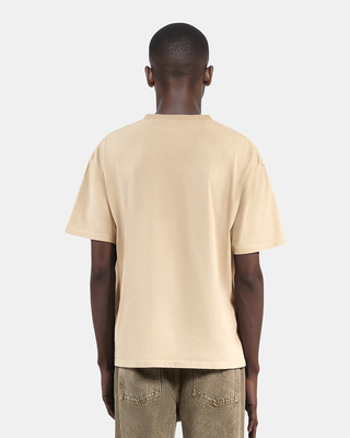 T-shirt avec sérigraphie beige