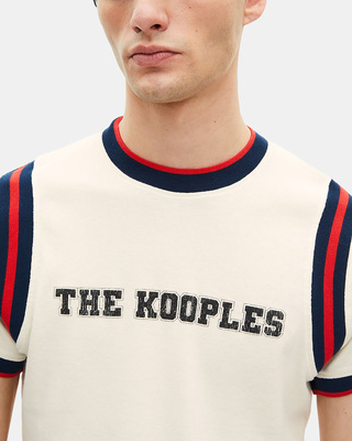 T-shirt avec logo écru