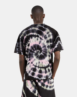 T-shirt tie and dye noir