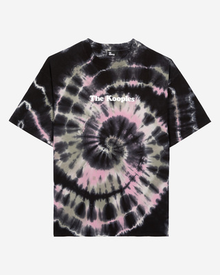 T-shirt tie and dye noir