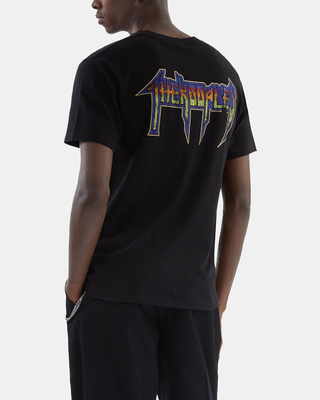 T-shirt avec sérigraphie noir