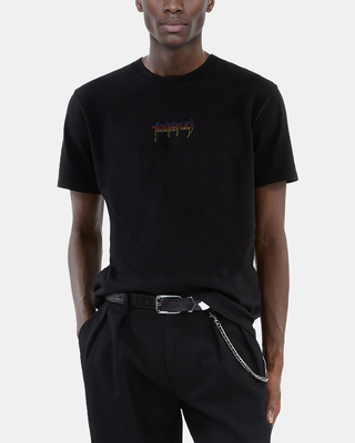 T-shirt avec sérigraphie noir