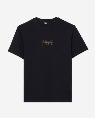 T-shirt avec sérigraphie noir