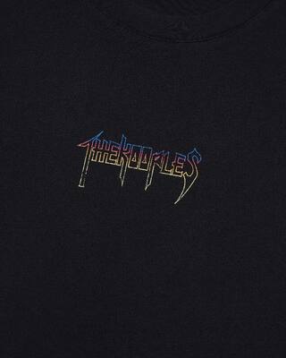 T-shirt avec sérigraphie noir