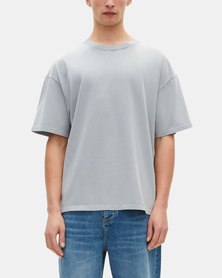 T-shirt avec sérigraphie bleu