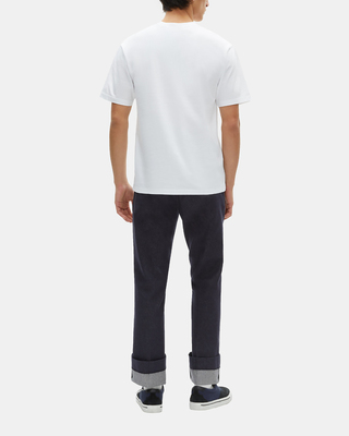 T-shirt avec flocage blanc