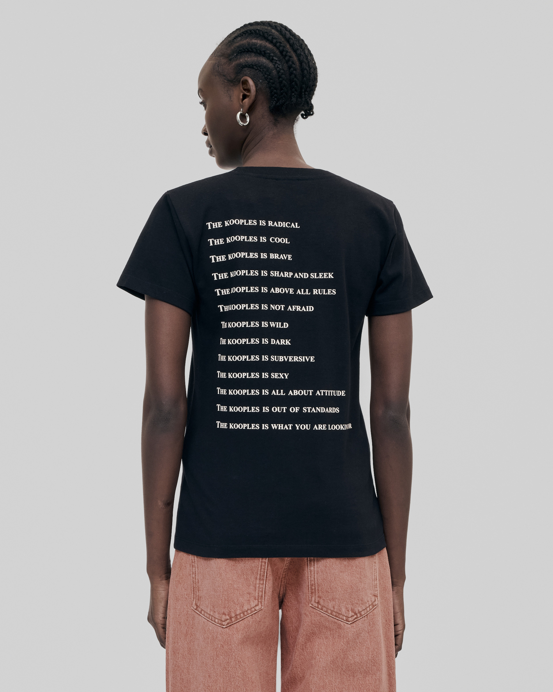 T-shirt What is effet néon noir