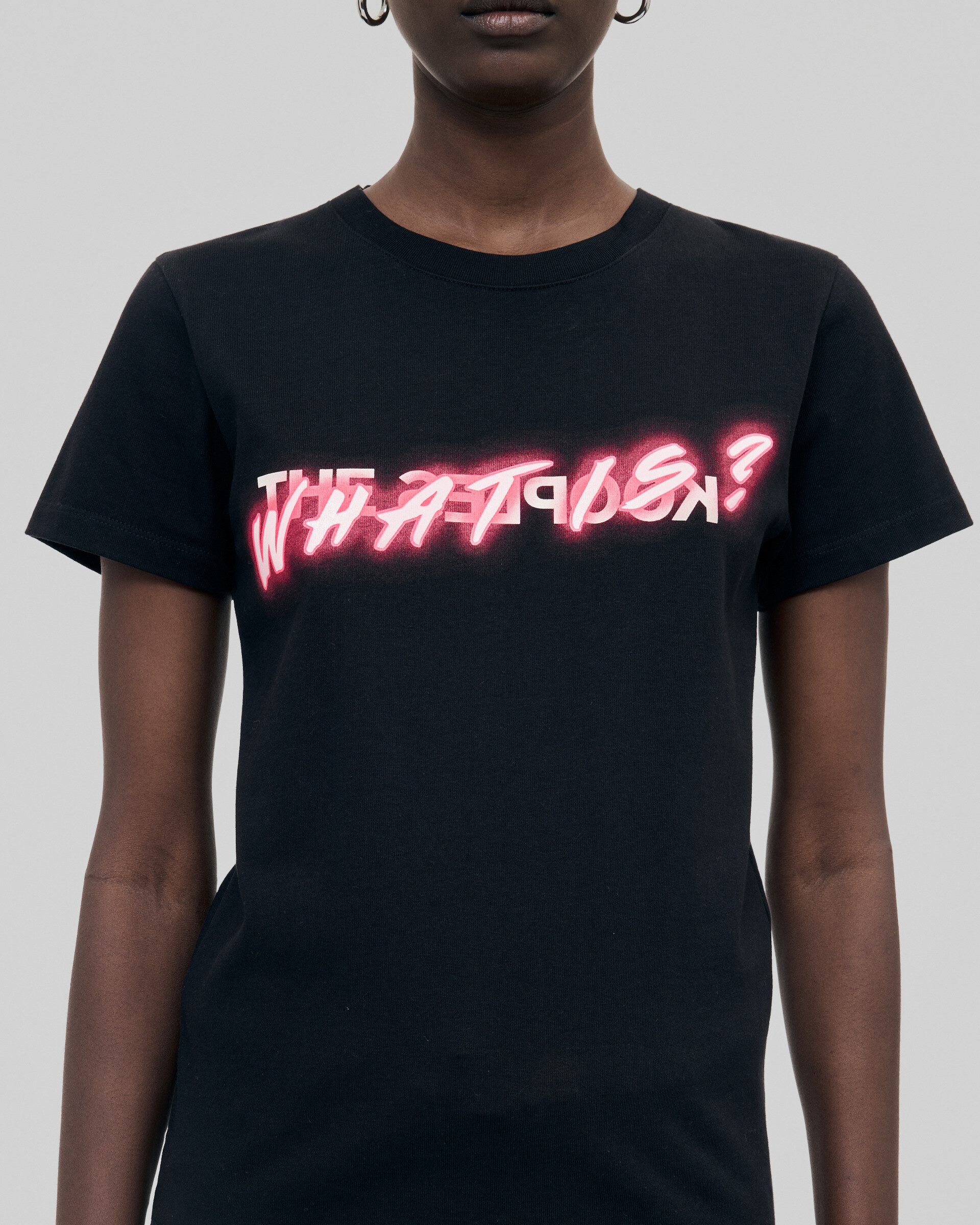 T-shirt What is effet néon noir