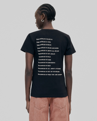 T-shirt What is effet néon noir