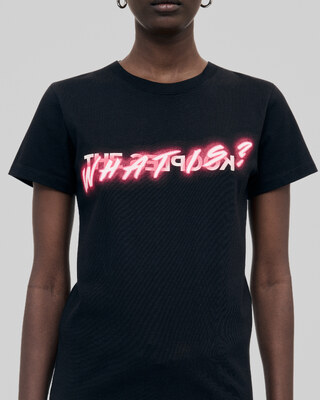 T-shirt What is effet néon noir