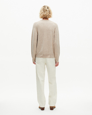 Cardigan en cachemire beige