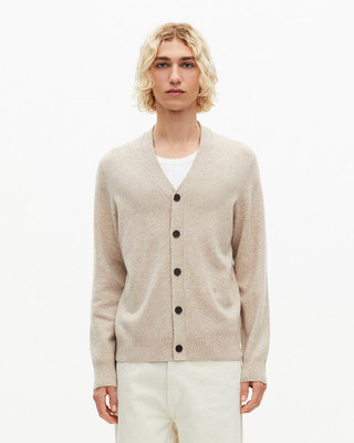 Cardigan en cachemire beige