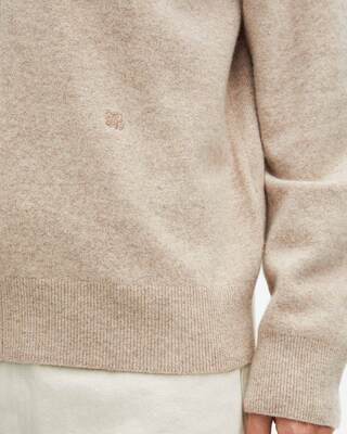 Cardigan en cachemire beige